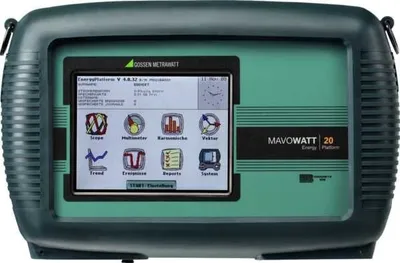 Gossen Metrawatt Sada MAVOWATT 20 TR2510B - 3fázový trojfázový analyzátor