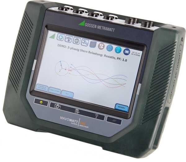 Gossen Metrawatt MAVOWATT 240 - třífázové analyzát 0–1000 V CAT III / 0–600 V CAT IV