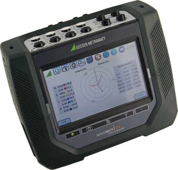 Gossen Metrawatt MAVOWATT 270 - třífázové analyzát 0–1000 V CAT III / 0–600 V CAT IV