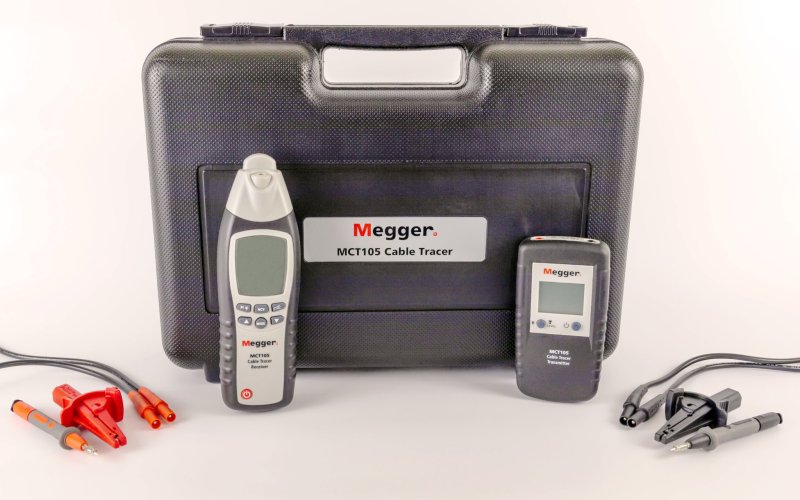 Megger MCT105 - Vyhledávání a trasování kabelů Detekce do 2