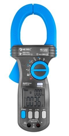 Metrel MD 9260 kliešťový multimeter pre fotovoltaické systémy s meraním napätia AC/DC, prúdu, kapacity, odporu, frekvencie a teploty