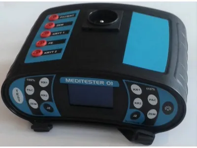 Electron Meditester 01 - Testovacia sonda únikových prúdov Meranie únikových prúdov dle STN EN 60601-1
