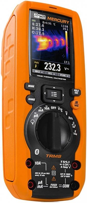HT Instruments MERCURY - Multimeter s infračervenou kamerou do 1000 V