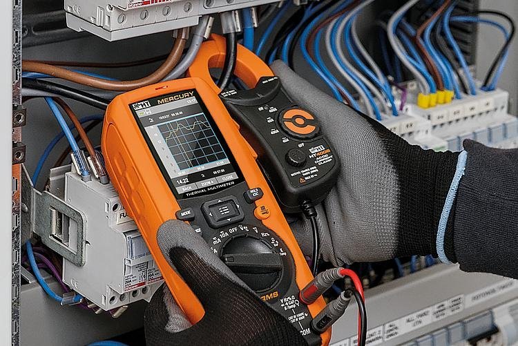 HT Instruments MERCURY - Multimeter s infračervenou kamerou do 1000 V