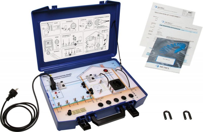 Metrel MI 2166 - Demonštračný panel Simulácia domovnej elektrickej inštalácie