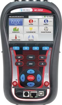 Metrel MI 2892 Power Master AD - Trojfázový analyzátor Trojfázový analyzátor s detekciou harmonických