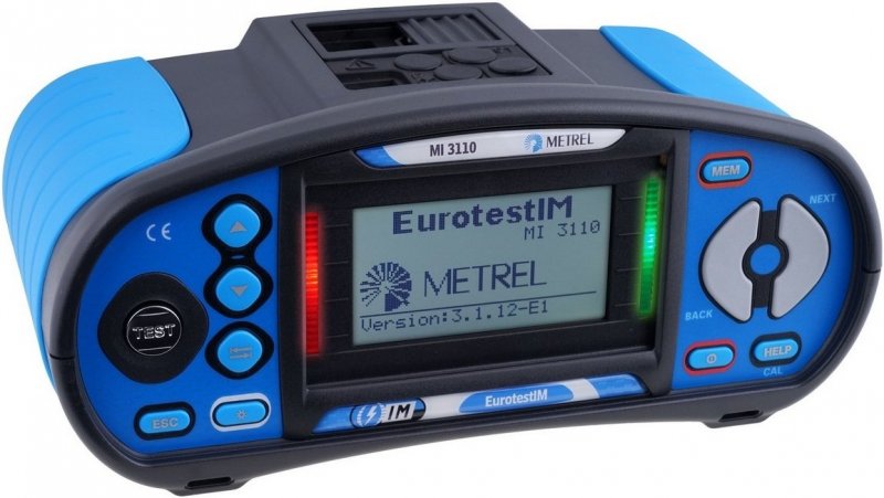 Metrel MI 3110 EurotestIM - multifunkčný revízny prístroj pre IT inštalácie s funkciou AUTO SEQUENCE na meranie napätia, prúdu, impedancie a skratového prúdu