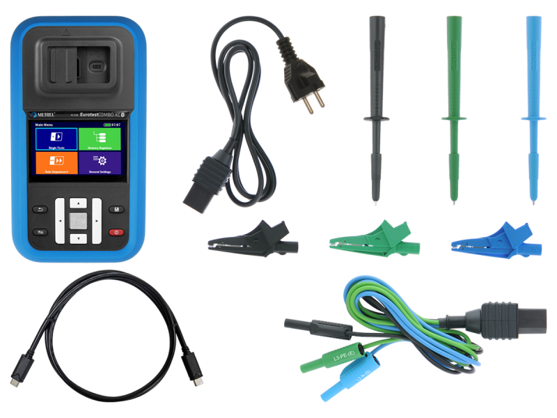 Metrel MI 3136 EurotestCOMBO XC - Multifunkčný tester elektrických inštalácií 0–550 V