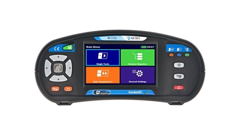Metrel MI 3152 EurotestXC EU - Tester elektrických inštalácií a bleskozvodu 50–1000 V do 999 MΩ