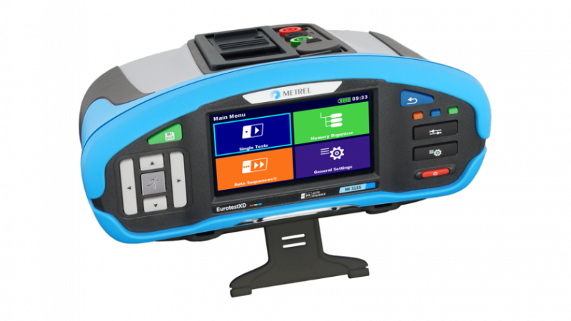 Metrel MI 3155 EurotestXD EU - Tester elektrických inštalácií a bleskozvodu 50–2500 V