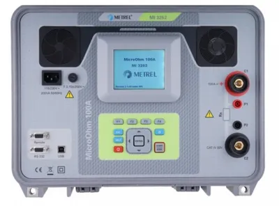 Metrel MI 3252 MicroOhm 100A - Mikroohmmetr 10 µΩ–20 Ω