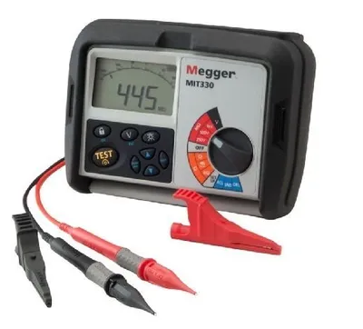 Megger MIT330 - Merac izolačného odporu a spojitosti do 1000MΩ