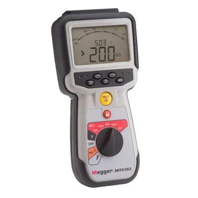 Megger MIT410/2 - Merac izolačného odporu a spojitosti 50–1000V