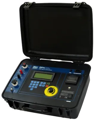 Megabras MPK-105r - Meradlo malých odporov s testovacím 5–100 A