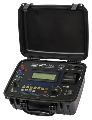 Megabras MPK-256 - Meradlo malých odporov s testovacím do 2 kΩ