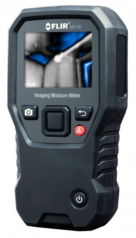 FLIR MR160 vlhkomer s integrovanou termokamerou Lepton 80×60 IGM na meranie vlhkosti stavebných materiálov