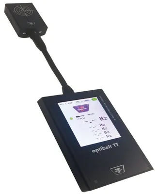 Optibelt TT - Meranie napätia remňov 1–600 Hz