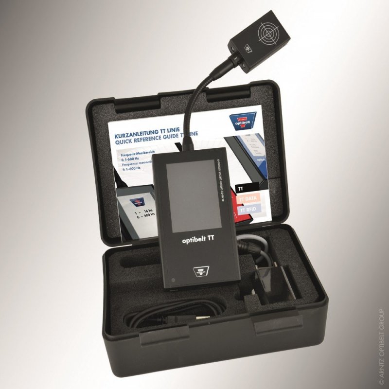 Optibelt TT - Meranie napätia remňov 1–600 Hz