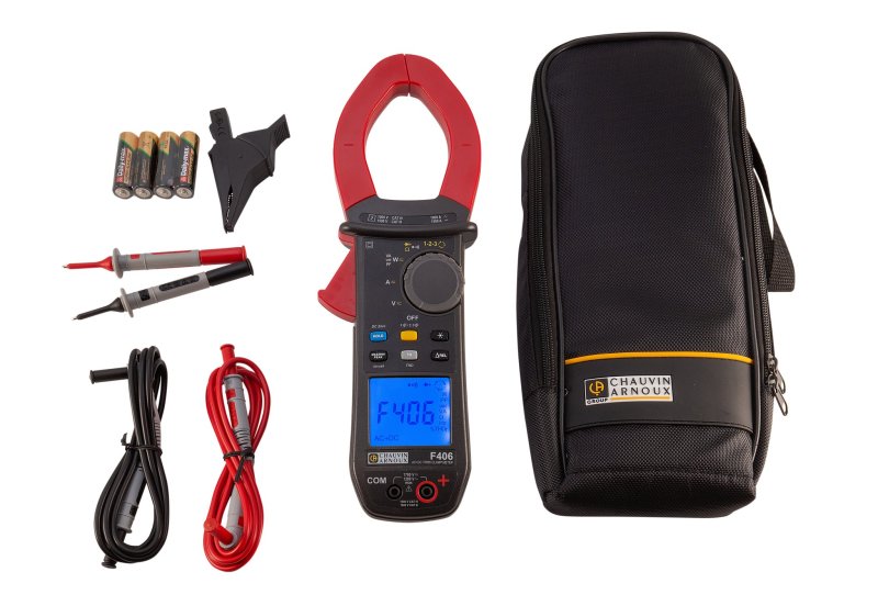 Chauvin Arnoux F406 - Kliešťový multimeter 1500 ADC / 1700 VDC