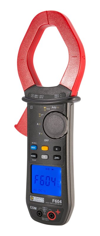 Chauvin Arnoux F604 - Digitální klešťový multimetr 3000 ADC / 1700 VDC