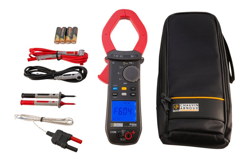Chauvin Arnoux F604 - Digitální klešťový multimetr 3000 ADC / 1700 VDC