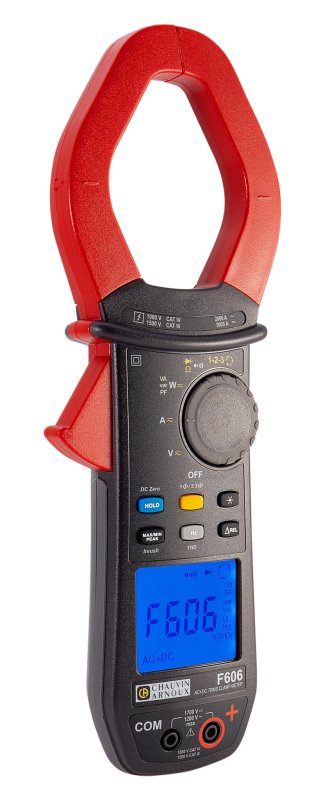 Chauvin Arnoux F606 - Kliešťový multimeter 3000 ADC / 1700 VDC