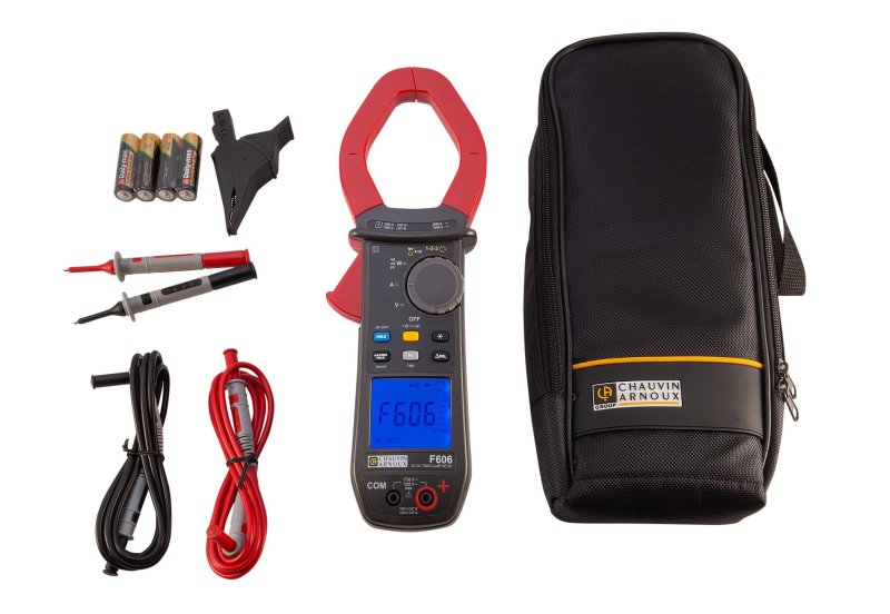 Chauvin Arnoux F606 - Kliešťový multimeter 3000 ADC / 1700 VDC