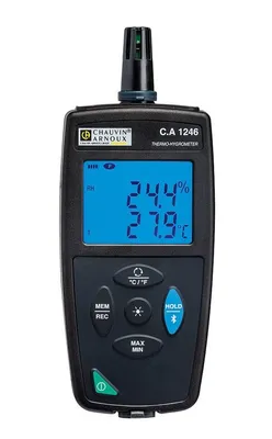 Chauvin Arnoux C.A 1246 - Datalogger teplomer a hygrometer -10 až 60 °C