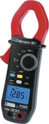 Chauvin Arnoux F203 - Cyfrowy multimetr szczypcowy do 900 A DC / 600 A AC