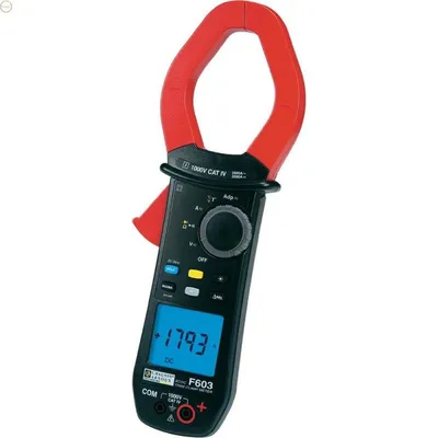 Chauvin Arnoux F603 - Digitálny kliešťový multimeter AC 2000 A / DC 3000 A