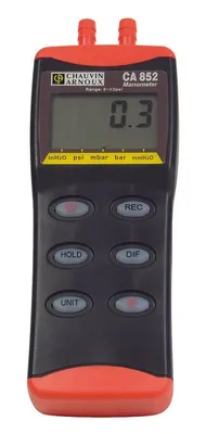 Chauvin Arnoux C.A 852 - merac tlaku vzduchu (diferenčný manometer) -138...+138 milibarov