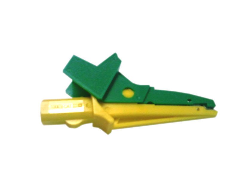 ILLKO P 4013 - Krokodílka zeleno-žltá 1000 V / 20 A