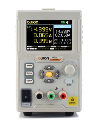 OWON P4305 - Laboratórny zdroj 0-30 V/5 A