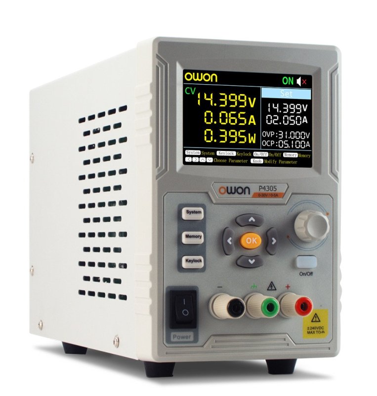 OWON P4603 - Laboratorní zdroj 0-60 V/3 A