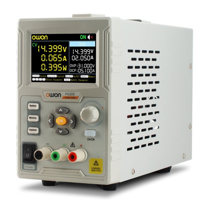 OWON P4603 - Laboratorní zdroj 0-60 V/3 A