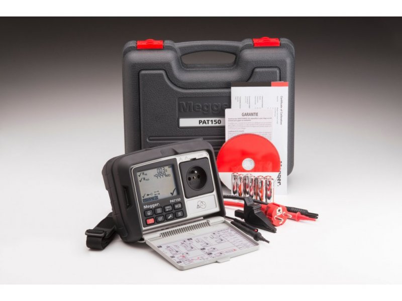 Megger PAT150 - Tester spotrebičov Testovanie izolácie 250 V