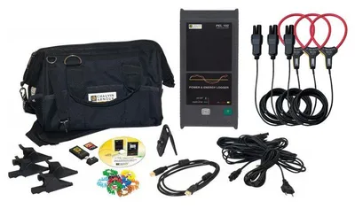 Chauvin Arnoux PEL 102 + MA194 - Trojfázový analyzátor kvality elektrickej siete 0–1000 V