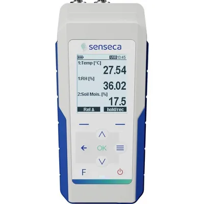Senseca PRO D05.2 - Ruční multifunkční měřič / dat 2× M12 pro digitální sondy