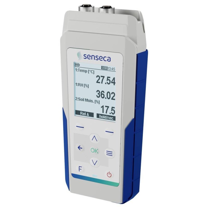 Senseca PRO D05.2 - Ruční multifunkční měřič / dat 2× M12 pro digitální sondy