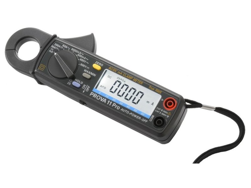 PROVA 11 Pro klešťový multimetr s LCD displejem a měřícími vodiči