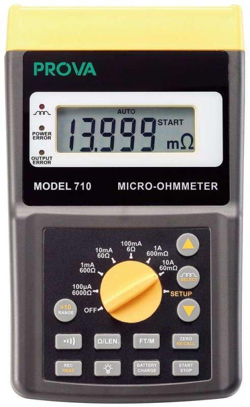 PROVA 710 - Miliohmmeter 10 A