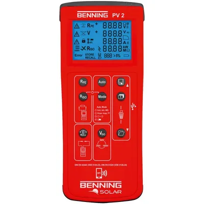 Benning PV 2 - Tester fotovoltaických systémů do 1000 V AC/DC