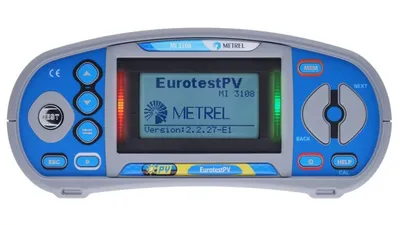 Pronájem Metrel MI 3108 PS Eurotest PV - Tester instalací a fotovoltaiky revize elektroinstalací