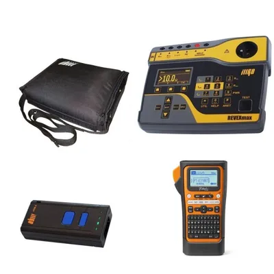 ILLKO REVEXmax Weld + brašna + BT čtečka + tiskárn Izolační odpor 500 V DC / 250 V DC