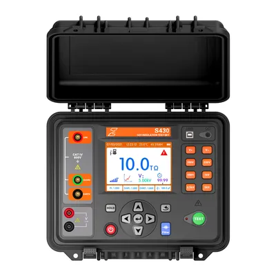 Eaglotest S430 - Merač izolačného odporu - Skúšobné napätie 5 kV