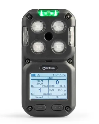 Seitron Be Safe MG - Viacplynový osobný detektor detekcia O2