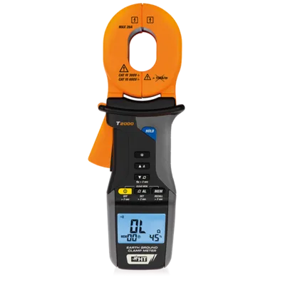 HT Instruments T2000 - Kliešťový merač zemných odporov do 20A