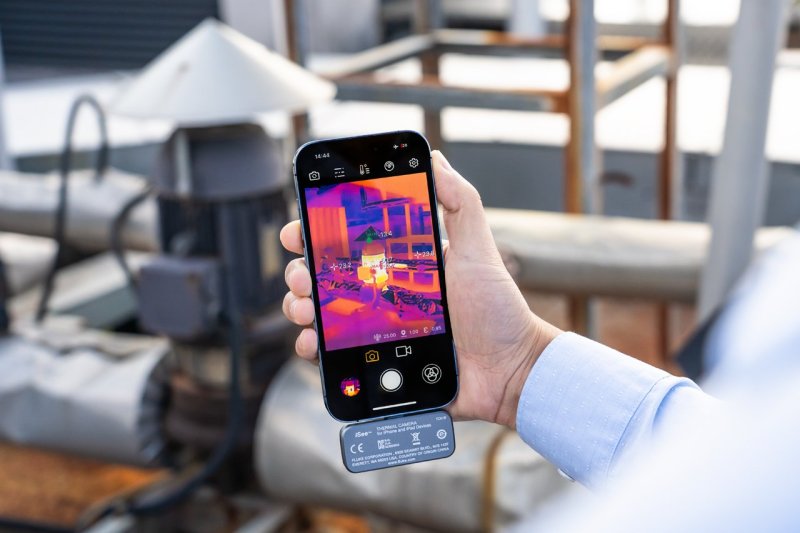 Fluke iSee TC01A 9Hz pre Android - Mobilná termálna kamera –10 až 550 °C