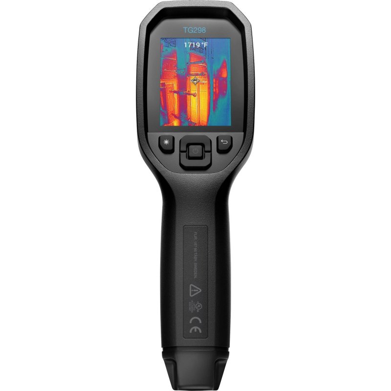 FLIR TG298 termokamera s laserovým ukazovátkem a 2.4" displejem pro měřenà teplot do 1080°C