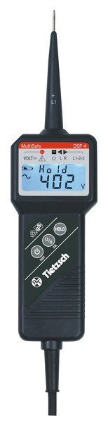 Tietzsch DSP 4 digitální zkoušečka napětí s LCD displejem, CAT IV, IP65